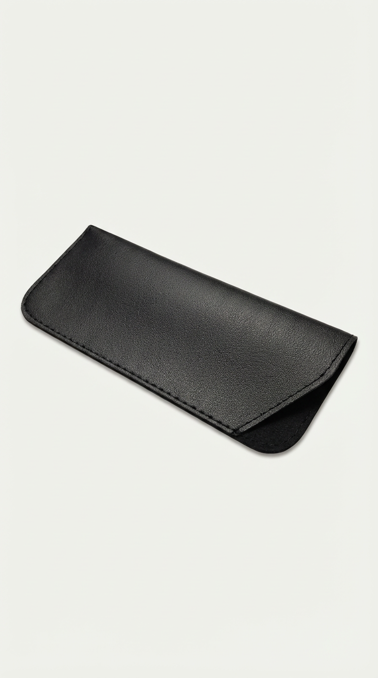 Soft Vegan Leather Sunglasses Pouch (8 Colors)