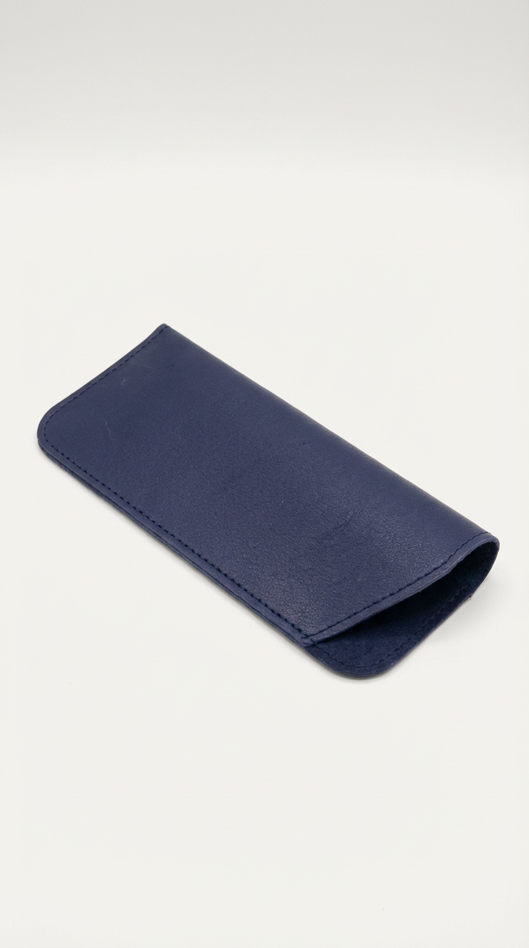 Soft Vegan Leather Sunglasses Pouch (8 Colors)