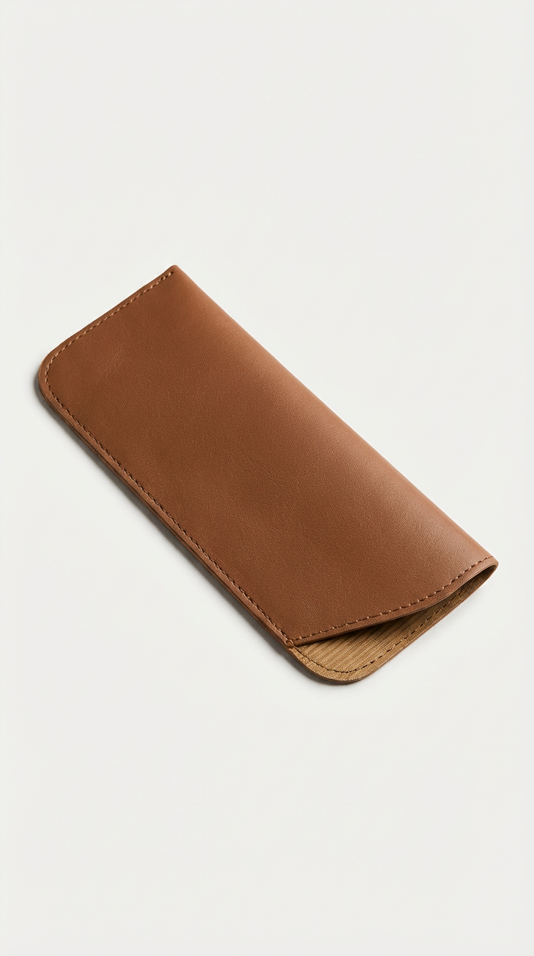 Soft Vegan Leather Sunglasses Pouch (8 Colors)